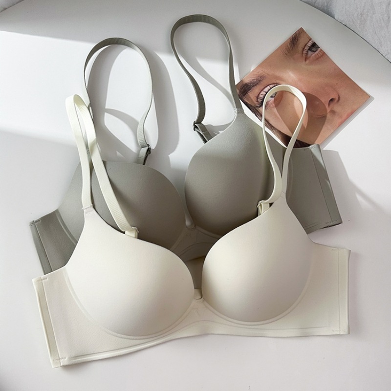 Ropa interior expandida push-up de mujer, pecho pequeño, pecho grande, anti-flacidez, sujetador plano sin costuras de espalda de belleza, Verano