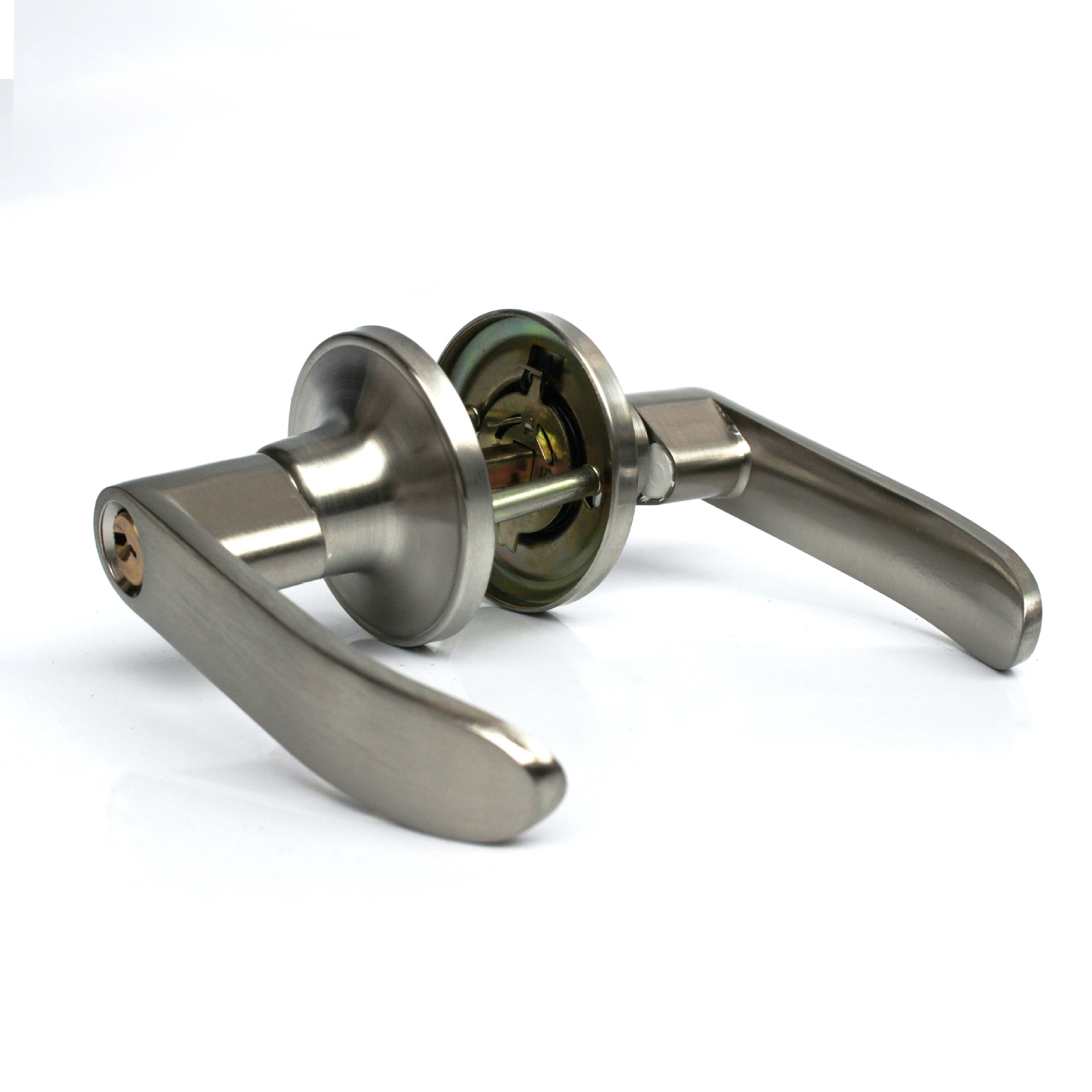 Трансграничная Специально для 202 алюминиевого сплава три стержня ручного замка дверная дверь деревянная дверь пластиковая дверь дверь спальня ванная комната дверная ручка