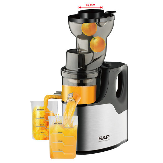 RAF stainless steel juicer children's fruit juicer/l cooking machine/juicer juice separation R.2857