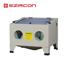 喷砂机小型高压除锈翻新除油除杂质高速磨砂玻璃刻字去皮立式90升