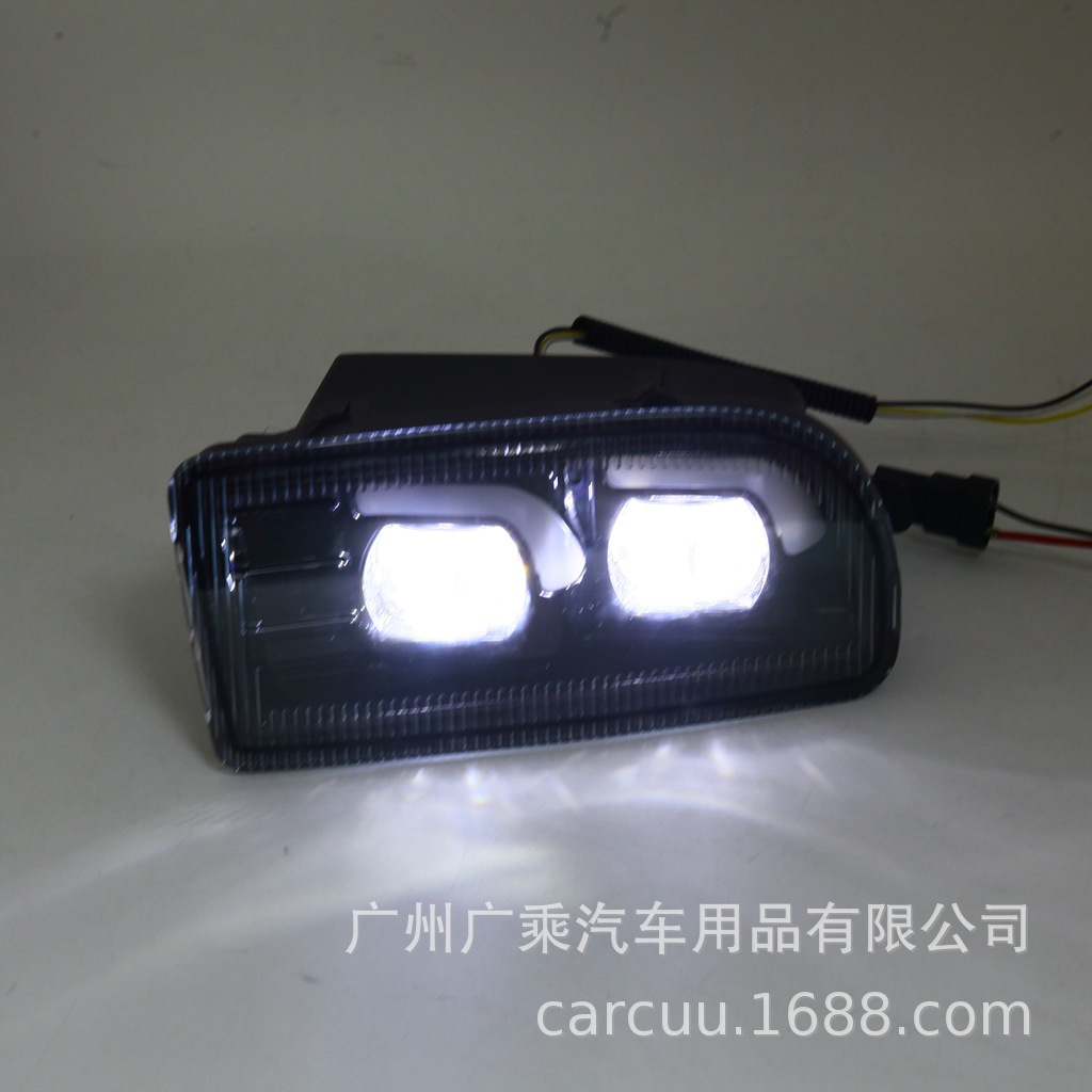 Luces de Circulación Diurna para Toyota 98 Cruiser, Faros Antiniebla para Cruiser 99-08, Faros Antiniebla con Lente LED, FJ100.