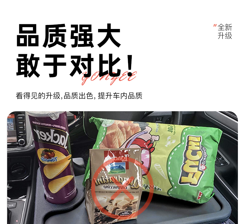 Suitable for the New Version of Tesla Car Small Table Folding Computer Camping Accessories