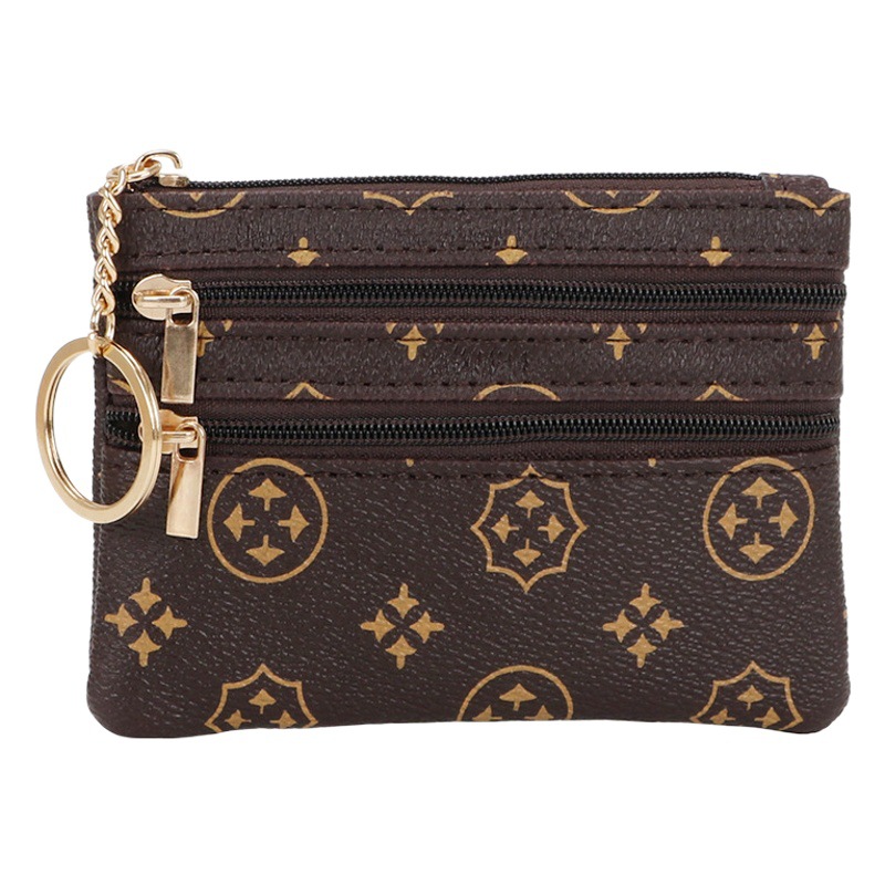 Fashion Coin Purse Women's Small Mini Short Zipper Key Bag Simple Small Wallet Coin Small Coin Pocket Pocket