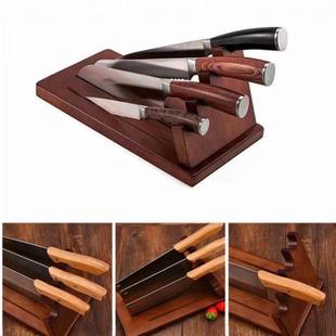 Knife Holden Kitchen Supplies Solid Wood Manufacture Ventilated and Breathable Creative Drawer-type Household Western-style Knife Knife Holden Catering Knife Holden