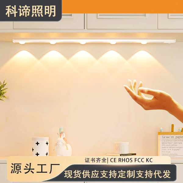 Physiological induction LED interior lighting for wardrobe