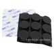Transparent Food Grade Silicone Gasket Anti-Slip Shock Absorbing Round Silicone Rubber Foot Pad Self-Adhesive Mesh Silicone Rubber Gasket