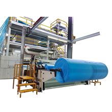 汇宇机械新设计高速生产 S/SS/SSS/SMS/SMMS PP无纺布生产线设备