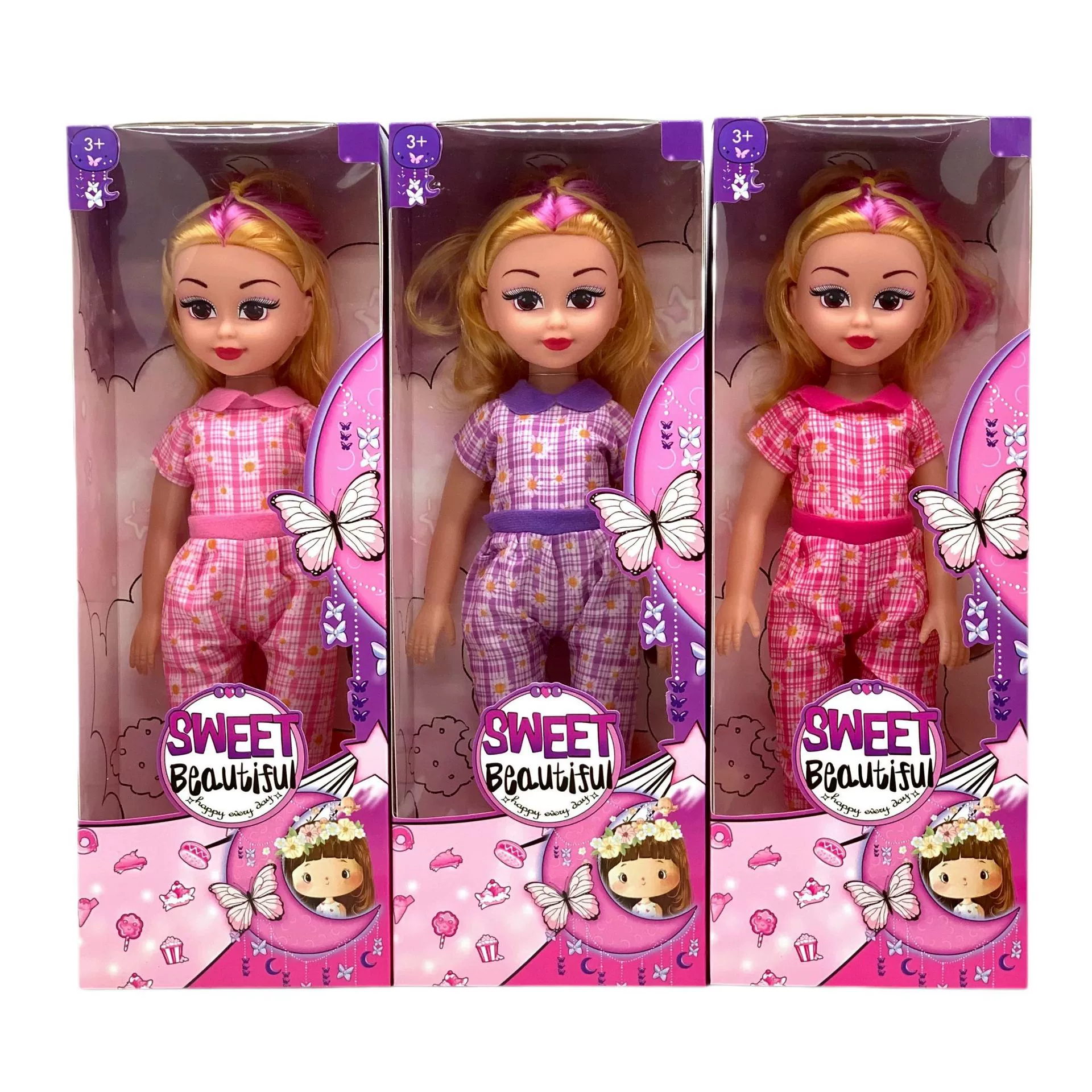 Кукла с музыкой, модная реалистичная мини-юбка, игрушка, 18 дюймов