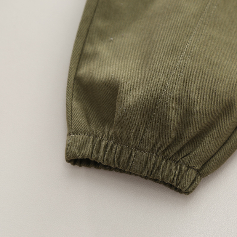 Conjunto de dos piezas con leggings casuales y suéter para niños pequeños y medianos con nuevo diseño teñido anudado que da sensación de primavera_voghion.com