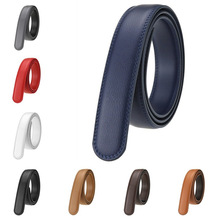 3.1CM男士自动皮带身 真皮腰带条 寸三无扣移膜二层牛皮批发外贸