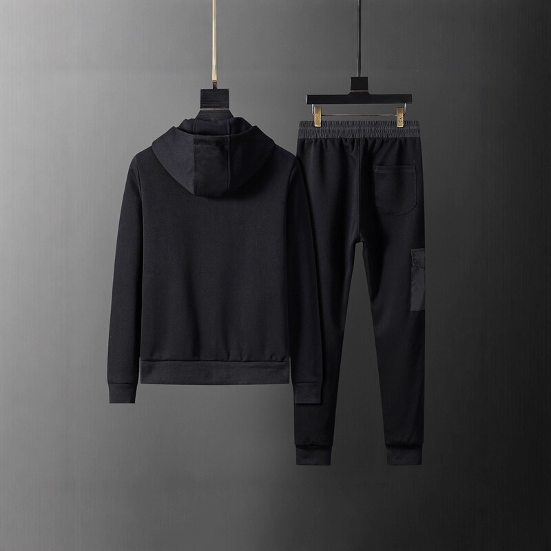 High-Quality Gua Jia Set, Classic Hooded Set, Letter-Printed Set, Cotton Hooded Set, Unisex High-Quality Gua Jia Set, Classic Hooded Set, Letter-Printed Set, Cotton Hooded Set, Unisex