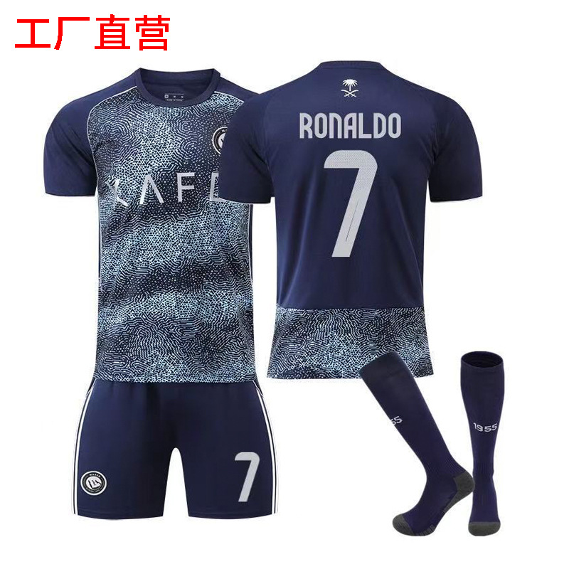Mayorista nueva temporada adultos niños Miami Riyadh triunfo camiseta de Liverpool casa y fuera dos camisetas de fútbol
