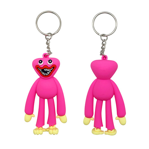 Cross-border poppy playtime poppy keychain HuggyWuggy sausage monster game peripheral charms wholesale