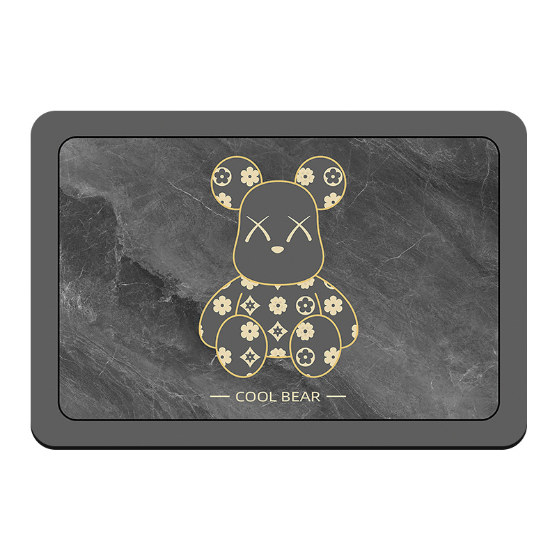 alfombra de barro de diatomeas suave, alfombra de pies antideslizante de secado rápido, alfombra de baño, alfombra de baño