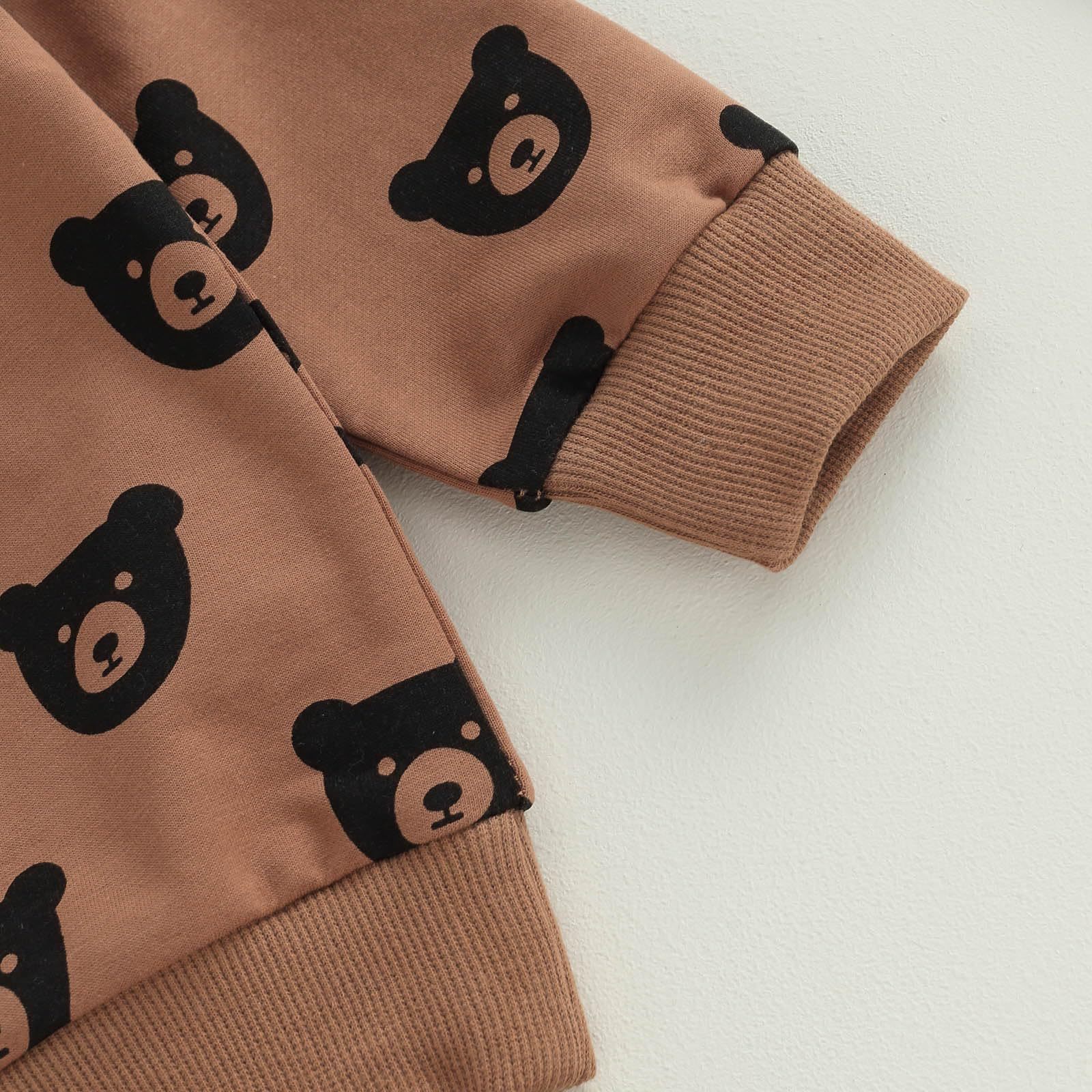 Kuka Bear Hoodie Detail
