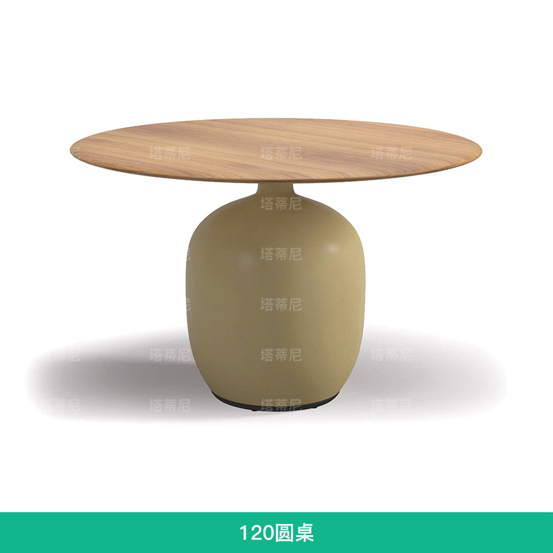 Mesas y sillas de madera maciza para exteriores, muebles de ocio para patio de villa, conjunto de sillas de comedor de teca y ratán impermeables y resistentes al sol para jardín o balcón.