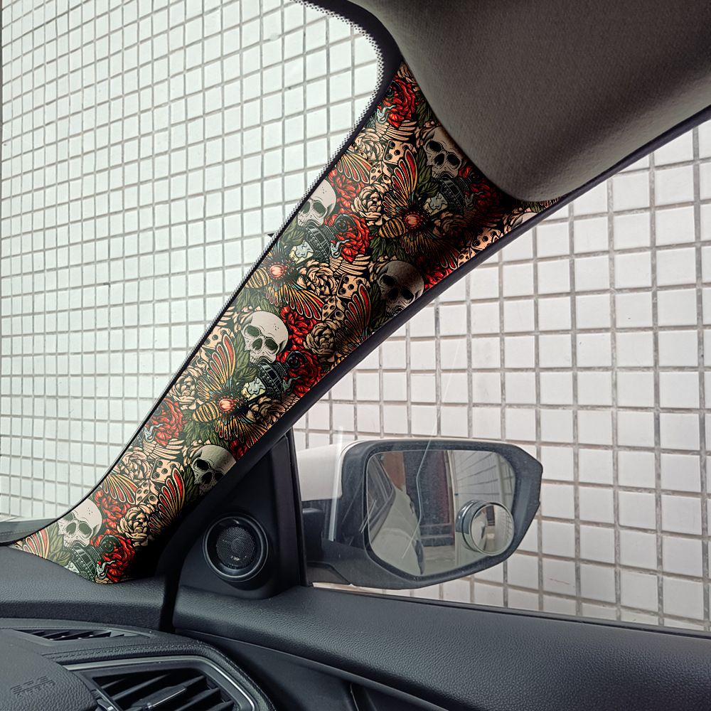 Car Interior Renovation Decal ABC Pillar Self-adhesive Creative Interior