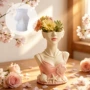 人像女士3d硅胶半身像
