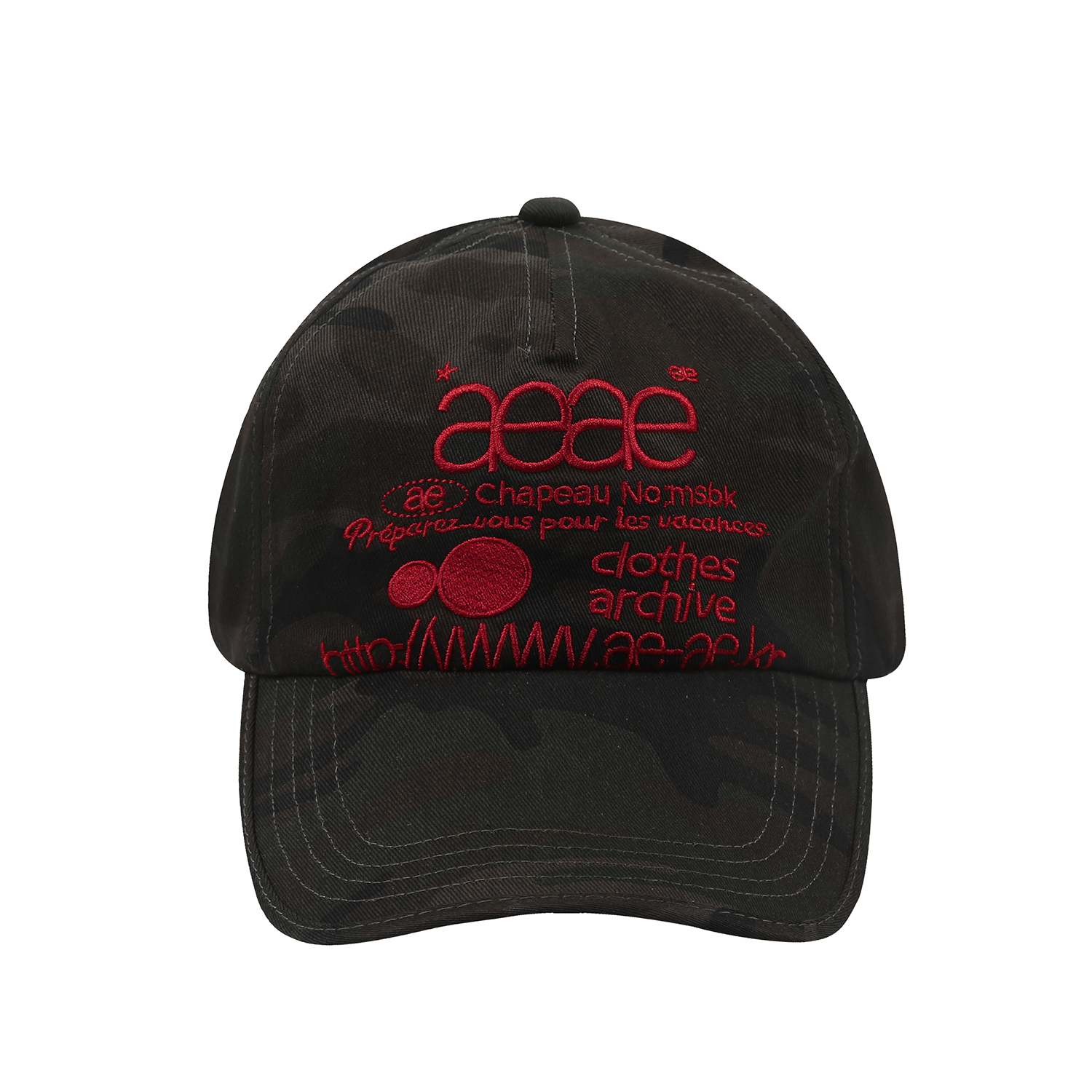 A05 deep camouflage red letter