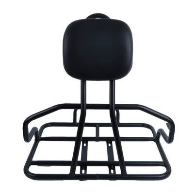 Knight Backrest-Style Steel Delivery Rack, Electric car rear backrest