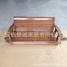 铁链吊椅户外庭院秋千椅花园秋千吊椅公园实木秋千吊椅花园吊椅