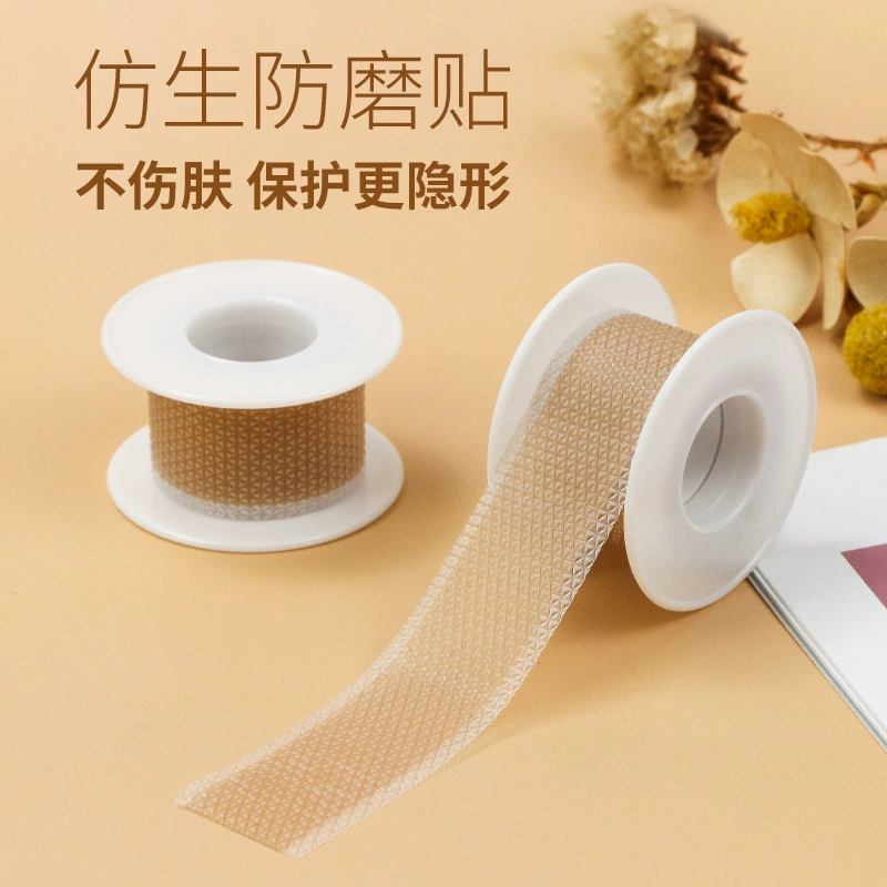 Прозрачные невидимые пятки антиабразивные ткани для волос