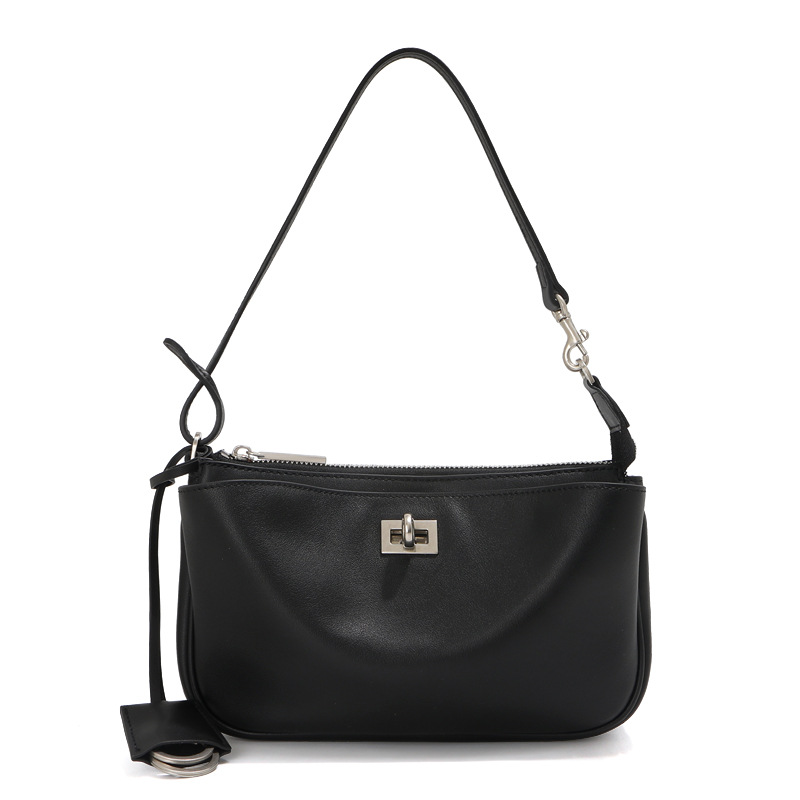 Rodeo Women's Underarm Bag Genuine Top Grain Cowhide Leather Mahjong Bag Luxury Crossbody Commuter Handbag Shoulder Bag - Thumbnail 5