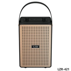LZR421ワイヤレスbluetoothオーディオクラシックカードUSBハンディスピーカーデュアルスピーカーポータブル屋外工場直販