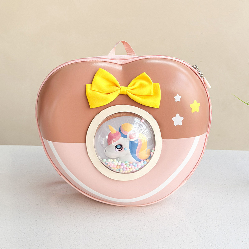 Nueva mochila escolar pequeña para niños, niños y niñas, mochila linda, jardín de infantes, clase pequeña, bocadillos para bebés, mochila transfronteriza