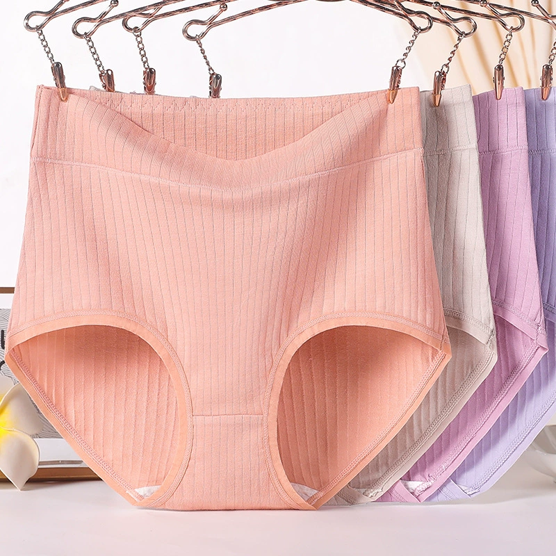 Shorts for mother, red birthday charm, underwear, cotton trousers for elderly, high waist, plus size, for middle age