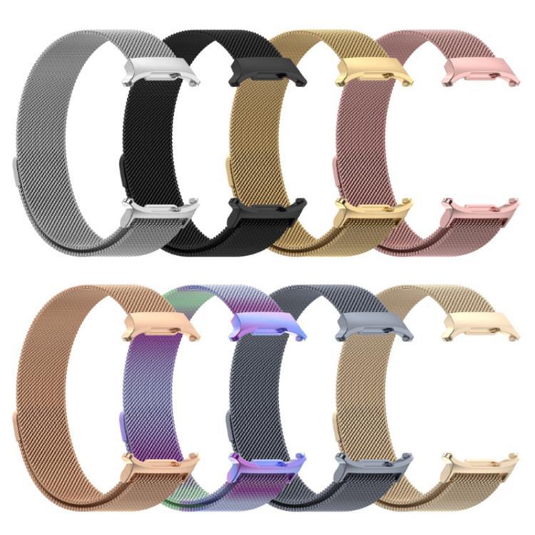 Para Samsung Watch Ultra absorción rápida de acero Milán correa de acero inoxidable correa trenzada