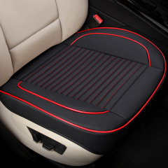 オールシーズン対応の車用フルサラウンドシートクッション、本革通気性一体型シートクッションを工場直販、卸売およびドロップシッピングに対応