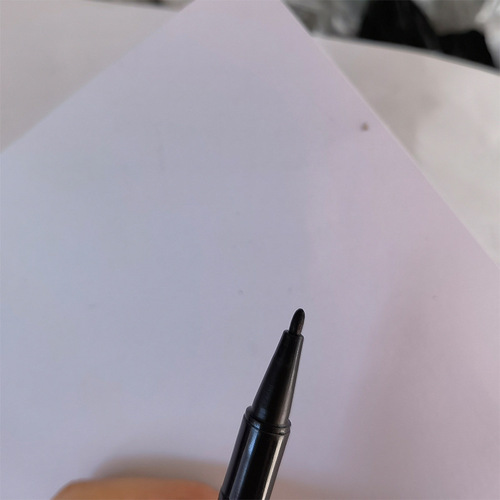 Small double-ended marker black hook line pen art special hook pen thick and thin two-ended water-based pen quick-drying