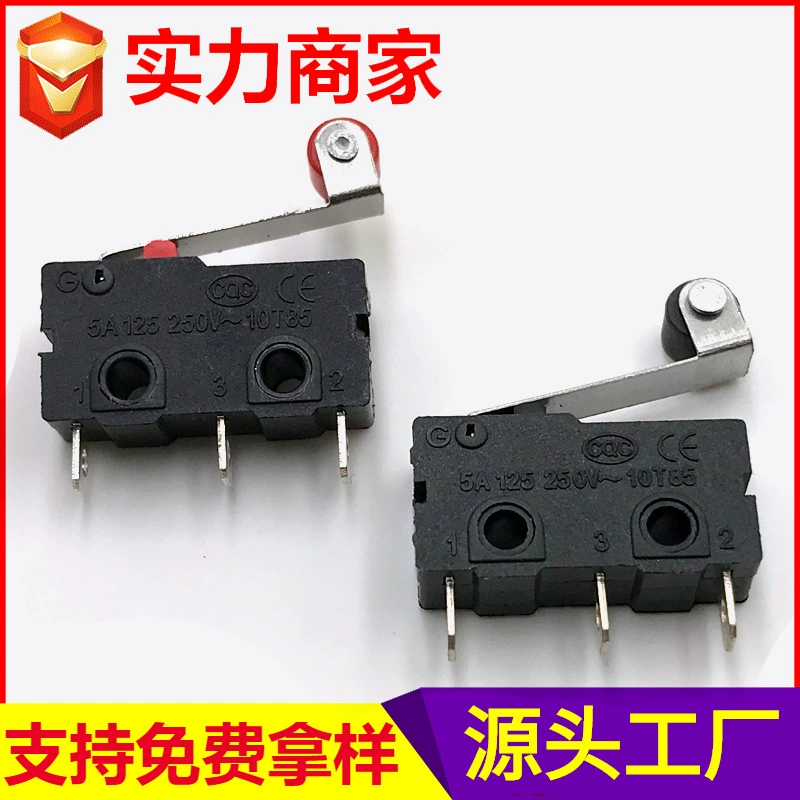 Микропереключатель на ременном колесе Yahao WK3-03 резиновое колесо микропереключатель водонагреватель ход кнопки сброса переключатель