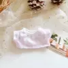 Short -sleeved powder rabbit