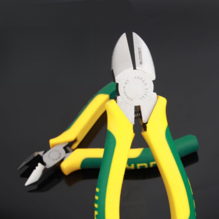 威力狮斜嘴钳5寸6寸 电子电工迷你E型斜口钳子斜咀钳水口钳工业级