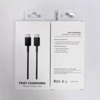 Упаковочная коробка для Samsung NOTE10/S20 кабель для передачи данных коробка двойной C интерфейс 5A быстрая упаковка