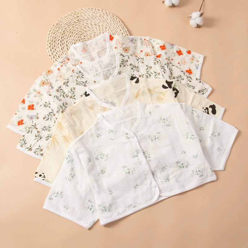 Леди весенняя летняя двухслойная пряжа для защиты плеча шеи теплая пижама