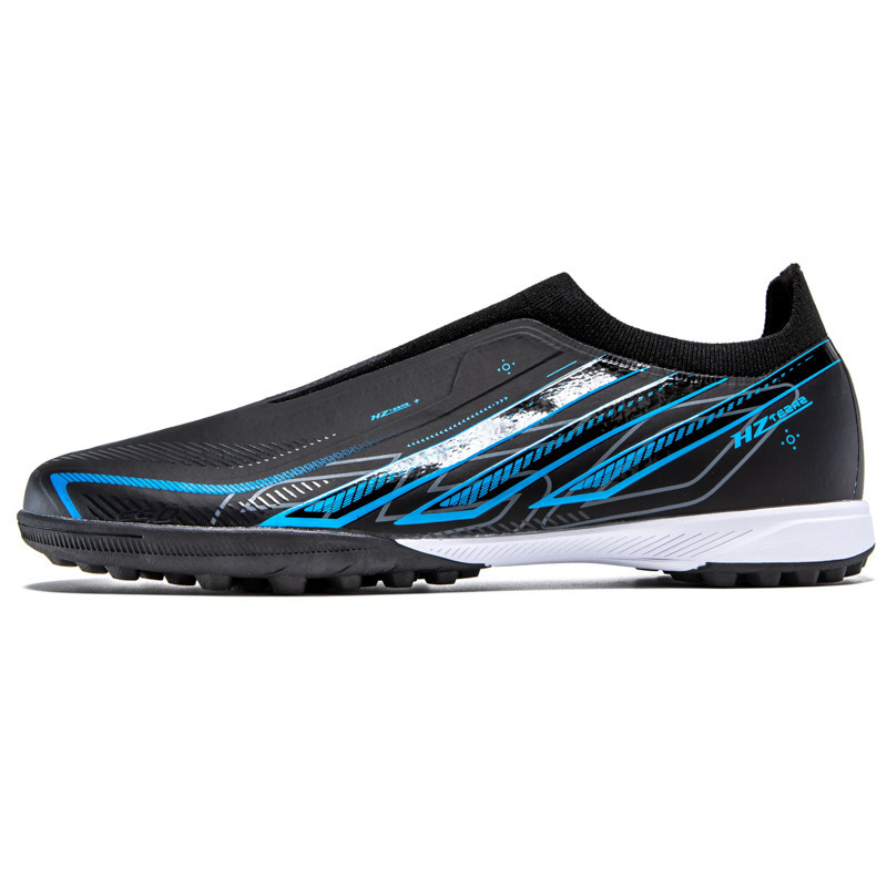 Zapatos de Fútbol para Entrenamiento de TPU y Gamuza Ligeros y de Corte Bajo para Césped Natural y Artificial