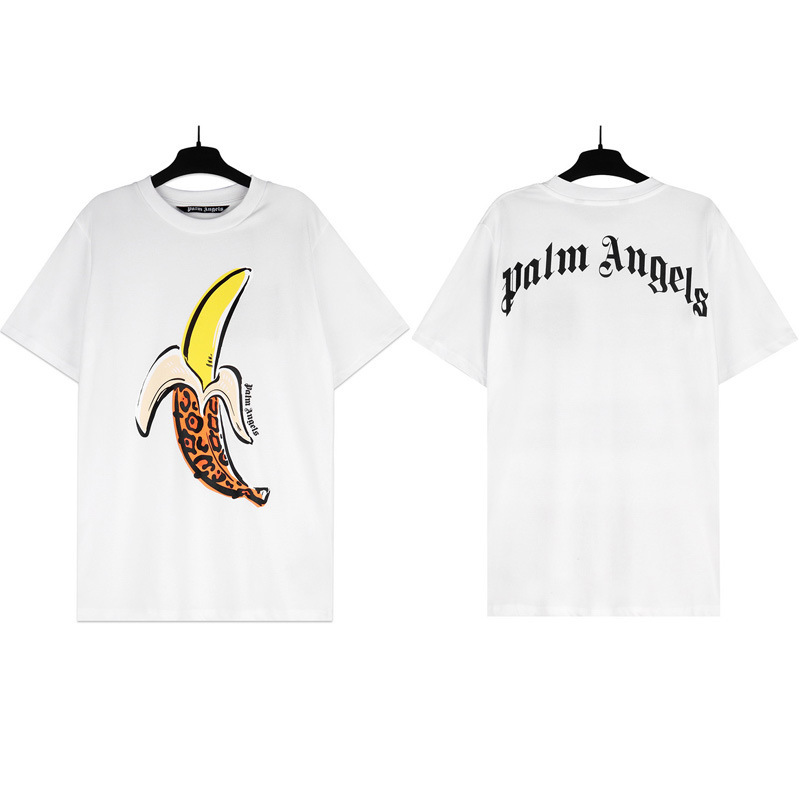 PALM半袖の正しいバージョン パームエンジェルス ヘッドレスベア エンジェルス バタフライプリント Tシャツ テディベア 半袖|undefined