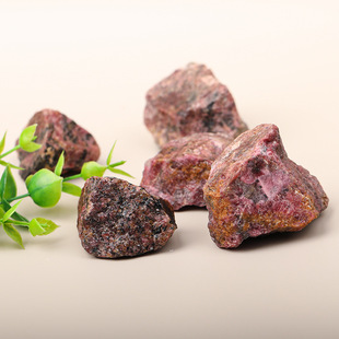Natural Rose Stone Ore Specimen Aromatherapy Diffuser Stone Energy Gemstone Raw Stone Fish Tank Landscaping Decorative Ornaments
