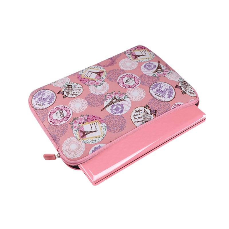 공장 직접 인쇄 15 인치 다이빙 소재 컴퓨터 라이너 가방 13.3 인치 저장 가방 노트북 가방 지퍼 가방