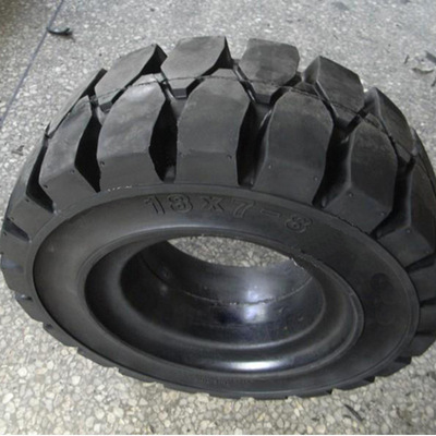 加工定制 實心輪胎 鏟車實心輪胎 裝載機叉車輪胎 實心叉車輪胎
