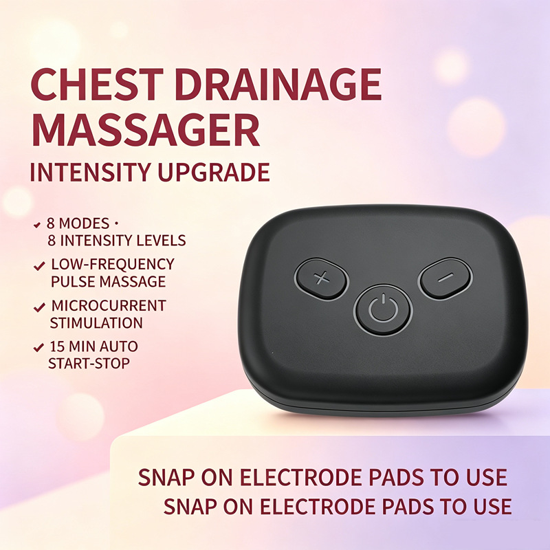 Breast massage device, electric breast enlargement instrument, micro-current pulse for small breast lumps, breast enlargement and nodules removal, breast beautification