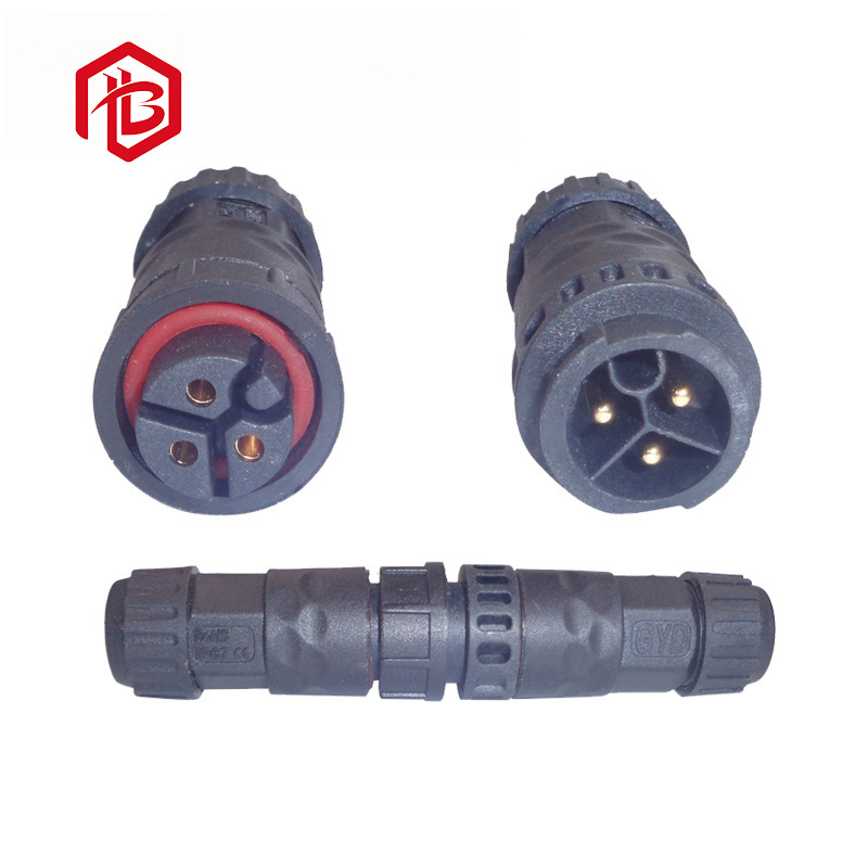 直销K19户外电源金属航空接头帐篷灯防水航插畜牧业采暖防水插头