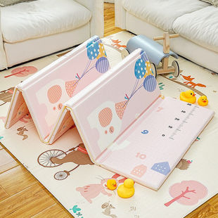 Baby Thickened Household Baby Double-Sided Foam Floor Mat Moisture-Proof Crawling Splicing Foldable Living Room Waterproof Mat