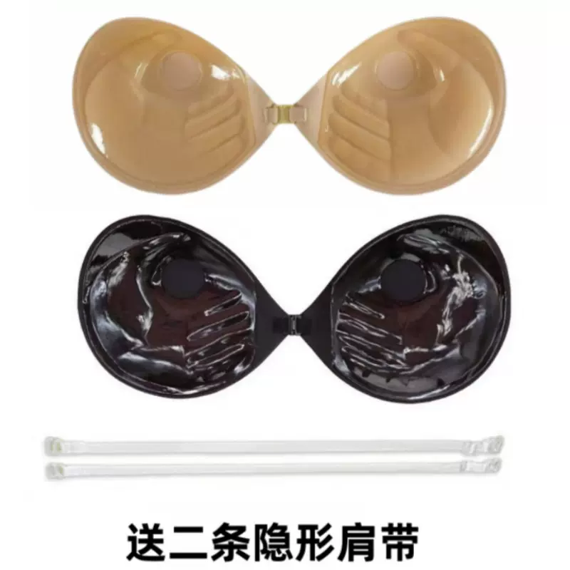 亚当之手三倍加厚手掌杯生物胶聚拢隐形肩带文胸胸贴内衣工厂