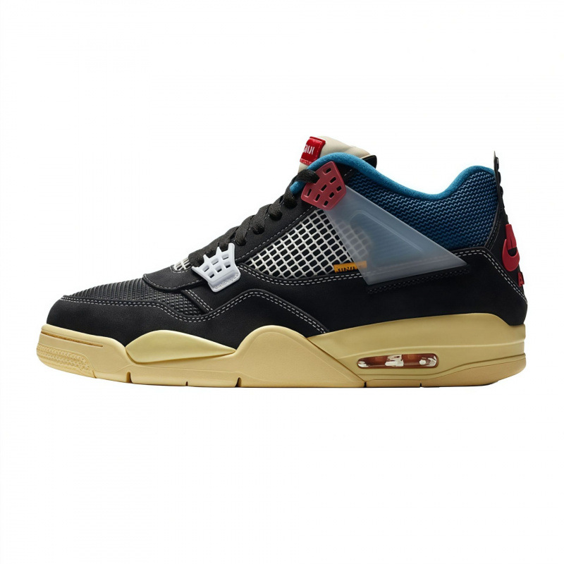 Putian cross-border AJ4 Zhonggang Jiao4 anti-deslizante, cómodo y versátil, zapatos de baloncesto deportivos transpirables para hombres y mujeres