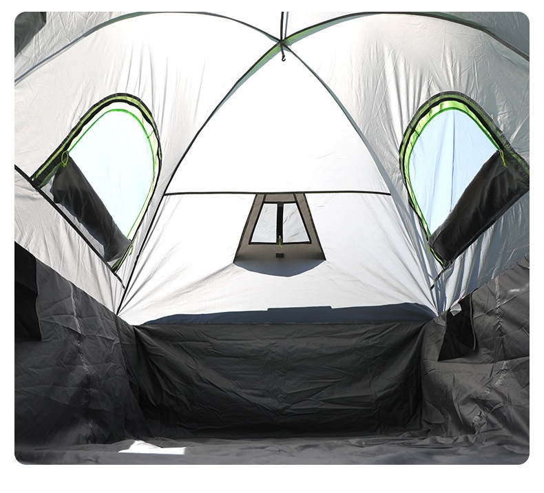 Cross-border thickened waterproof car tent, Amazon outdoor car tail tent, wind-resistant and sun-proof camping tent in stock