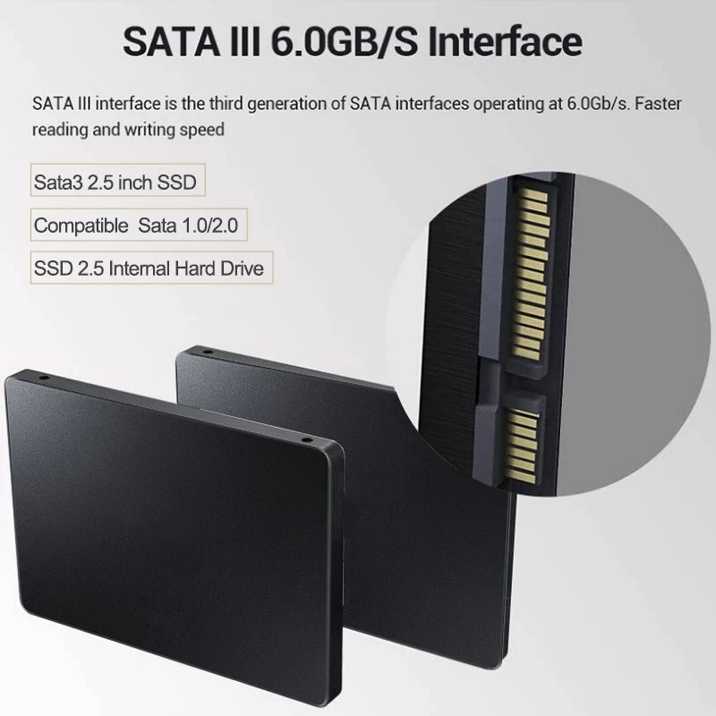 Кросс-бордер Amazon горячие продажи SATA3 870EVO твердотельный диск высокой скорости 1ТБ/2ТБ расширение обновление